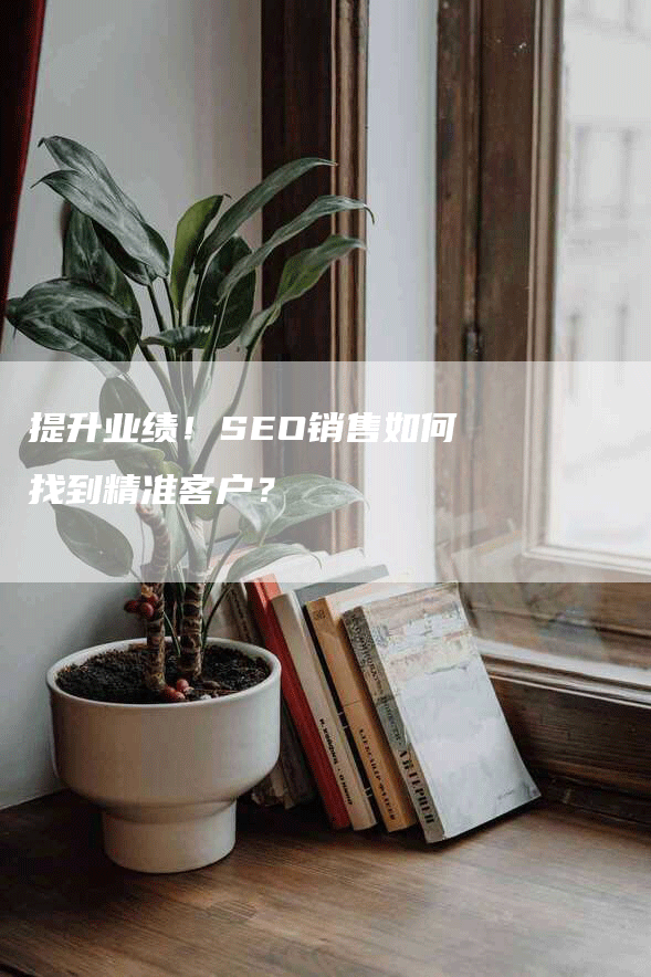 提升业绩！SEO销售如何找到精准客户？