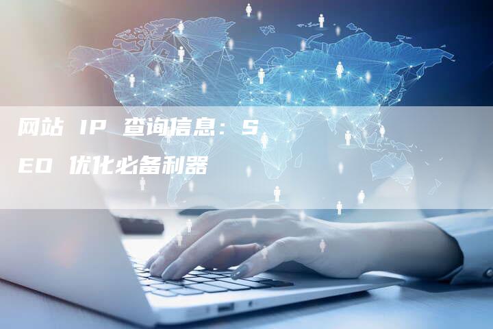 网站 IP 查询信息：SEO 优化必备利器